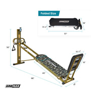 GR8FLEX Multi-Station Home Gym, Military XL, 15 Resistance Levels, Alloy Steel Frame, Black
