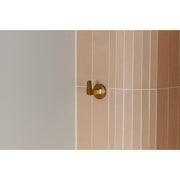 Signature Hardware Drea Single Robe Hook, Brushed Gold, Modern Minimalist Bathroom Hardware SHDRRHBG