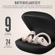 Beats Powerbeats Pro Ear-hook In-Ear Headphones, Totally Wireless, Sweat Resistant, Ivory White, 9-Hour Battery, MY5D2ZM/A