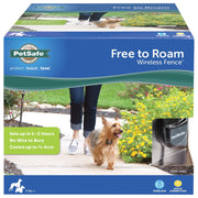 PetSafe PIF00-15001 Free to Roam Dog and Cat Wireless Fence from the Parent Company of INVISIBLE FENCE Brand Above Ground Electric Pet Fence