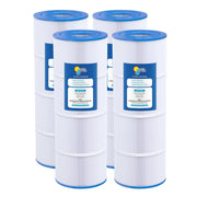 In The Swim Standard Pool Filter Cartridge 4-Pack, High-Density Fiber, Compatible with Pentair Clean & Clear Plus 320 CCP320, Pleatco PCC80, Unicel C-7470, Filbur FC-1976, AA18010