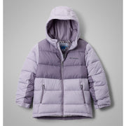 Columbia Pike Lake II Kids Hooded Jacket, Quilted Thermal Reflective Insulation, Lavender Pearl/Shale Purple, X-Large, 205035