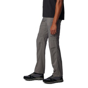 Columbia Silver Ridge Utility Convertible Men's Hiking Pants, City Grey, 38W x 30L, Mid Rise, Straight Leg, Omni-Wick Moisture Management, UPF 50 Sun Protection, 201296