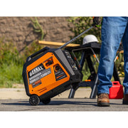 Genmax Portable Inverter Generator, 3000-Watt CO Sensor