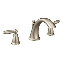 Brantford 2-Handle Deck-Mount Roman Tub Faucet Trim Kit in Brushed Nickel (Valve Not Included)