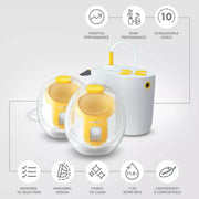 Medela Max Flow Handsfree Double Electric Breast Pump