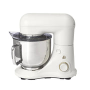 Made by Gather 19116 Beautiful 5.3QT Capacity Lightweight & Powerful Tilt-Head Stand Mixer, White Icing by Drew Barrymore