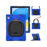 Bonaever Rugged Heavy Duty Shockproof iPad Case with Built-In Pencil Holder, Blue