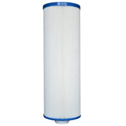 Pleatco Spa Filter Cartridge Replacement, Antimicrobial Filtration, 6.06 in Diameter, 17.38 in Length, Open Top, 2 SAE Bottom Hole, White, PJW50TL-OT-F2S