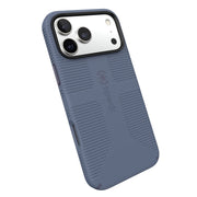 Speck CandyShell Grip +MS Case for iPhone 17 Pro Max, Dual-Layer Protection, Mystery Blue/Faded Denim