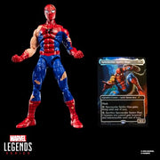 Hasbro Marvel Legends Battle-Damaged Spider-Man Action Figure with Magic: The Gathering Foil Card, 6-Inch, G0638