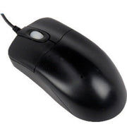 Seal Shield Silver Storm STM042P Waterproof Wired Optical Mouse, Black, PS/2, 800 dpi, 3 Buttons, Scroll Wheel