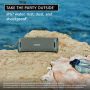 Sony SRSULT10H.UC ULT Field 1 Wireless Ultra Portable Bluetooth Compact Speaker, IP67 Waterproof, Dustproof, Shockproof and Rustproof with Enhanced Bass, 12 Hour Battery and Detachable Strap (Forest Gray)