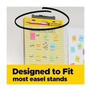 3M Post-it Super Sticky Easel Pads, Yellow Lined, 25 in. x 30 in., 30 Sheets per Pad, 4 Pads
