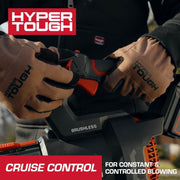 Hyper Tough 20V Brushless Cordless Leaf Blower, 460 CFM, 110 MPH, 4.0Ah Battery, Charging Cable