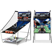 Medal Sports BBG022_087M 3-In-1 Basketball Game, Included Baseball & Football Games