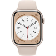Apple Watch Gen 8 Series 8 45mm Starlight Aluminum - Starlight Sport Band MNUQ3LL/A