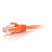 C2G Cat6 Snagless Unshielded Ethernet Network Patch Cable, 4ft, Orange, 04017