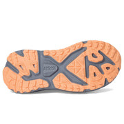 HOKA Stinson ATR 7 Running Shoes for Women - Grey/Tangerine - 9.5M