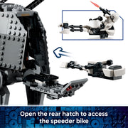 Lego Star Wars Imperial Remnant AT-AT Building Toy with INT-4 Escape Pod, 7 Minifigures, 1453 Pieces, Ages 10+, 6588644