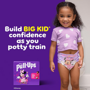 Huggies Pull-Ups Potty Training Pants for Girls, Soft Stretchy Sides, Easy Open Sides, Adjustable Waistband, Minnie Mouse Designs, 4T-5T, 102 Count