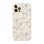Incipio WM-IPH-2074-CCF Shockproof Bumper Cell Phone Case with 5-Foot Drop Protection, Antimicrobial TPU, Coconut Floral for Apple iPhone 12 and iPhone 12 Pro, WM-IPH-2074-CCF