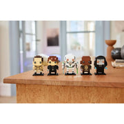LEGO Star Wars BrickHeadz Revenge of the Sith Heroes and Villains Set, 656 Pieces, Multicolor, 40796-1