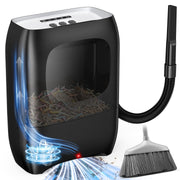 VicTsing Touchless Automatic Dustpan Vacuum with Infrared Sensor, 2 Cleaning Modes, 6 Disposable Dust Bags, Nozzle Attachment, Electric Floor Cleaner for Pet Hair and Home Use, GEHM914CBUSPT