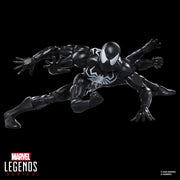 Hasbro Marvel Legends Dark Avengers Spider-Man 6-Inch Action Figure with Six Arms, Accessories, Build-A-Figure Leg Piece, Red, G0824