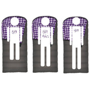 Teton Sports Fahrenheit 0F Sleeping Bag, SuperLoft Elite Insulation, Grey and Purple, Regular Size, Right Zipper, 1057R