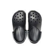 Crocs 10001-001 Classic Clogs for Ladies - Black - 9M