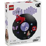 LEGO Editions Olivia Rodrigo's Vinyl Building Set, 360 Pieces, Ages 10+, Music-Themed Collectible, 6590626