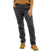 Carhartt Rugged Flex Relaxed-Fit Straight Canvas Work Pants for Ladies - Shadow - 12 - Short