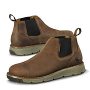 Carhartt Fm4000-M Millbrook 4'' Romeo Wedge Work Boots for Men - Brown - 9.5M
