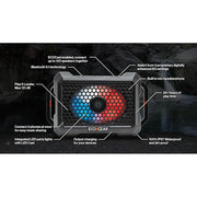ECOXGEAR Gdi-Exdfnr08 DEFENDER Waterproof Bluetooth Speaker - Whitewater
