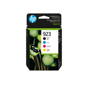 HP 6C3Y6LN 923 CMYK Original Ink Cartridge 4-Pack, 500 pages K, 400 pages C/M/Y,