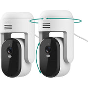 Arlo VMC3283-100NAS Essential Outdoor Pan Tilt Zoom Security Camera 2K Wired - 2-Cam