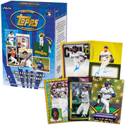 Topps 2025 Archives Baseball Value Box, 56 Trading Cards, 7 Packs, Exclusive Black Foilboard Parallels and Insert Cards, 95126919149