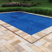 In The Swim Premium Blue Rectangle Solar Pool Cover, 12 Mil Thickness, 16 x 32 ft, UV Resistant, Cut-To-Fit Design, 12MIL 16X32RECT