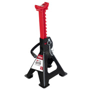 Hyper Tough T42001C 2 Ton Steel Jack Stands Pair Black 10-9/16 to 16-7/16 in Lifting Range