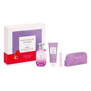Coach Dreams Moonlight Perfume Gift Set, 4-Piece Eau de Parfum Spray, Body Lotion, Travel Pouch