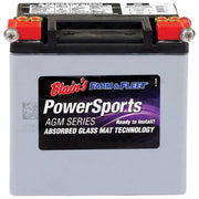 Blain's Farm & Fleet AGM Powersport Battery, Group Size 4L, 50 CCA, Spillproof, Maintenance-Free - Excellent Vibration Resistance and Long Shelf Life
