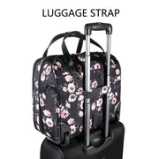 KROSER Briefcase Rolling Laptop Bag for Travel, Black - Multifunctional