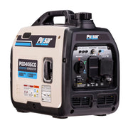Pulsar PGD40ISCO 4000W Super Quiet Inverter Gasoline Powered Generator with Recoil Start and CO Shutdown