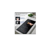 AMZCHEF CHEF-119DUAL 3300W Double Built-in Electric Induction Cooktop, Black