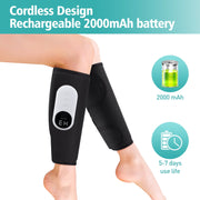 AITREE Cordless Leg Massager, Calf Compression Wraps with 3 Heat Levels, 3 Massage Modes, Adjustable Fit, Rechargeable, 2 Pieces