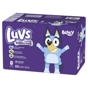Luvs Platinum Protection Baby Diapers, Size 8, 88 Count