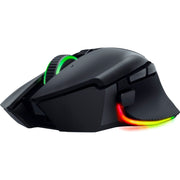 Razer RZ01-04620100-R3U1 Basilisk V3 Pro Customizable Wireless Gaming Mouse with HyperScroll Tilt Wheel - Black