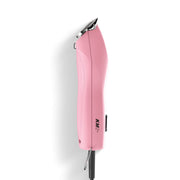 Wahl Professional KM2+ 2-Speed Corded Pet Clipper with #10 Prime Blade, Lightweight Quiet Design, 14-Foot Cord, Pink