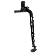 Scotty Kayak SUP Transducer Mounting Arm, Telescoping 11.5-18 in, 360 Swivel, Composite Material, Black, Medium SCT-0141